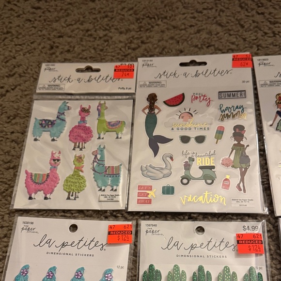 Colorful Sticker Collection- 10 packs - Picture 2 of 6